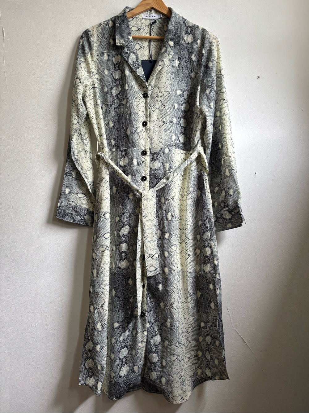 NWT Elegant snake print dress from Stelen, M